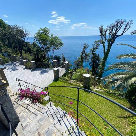 stairs leading to the sea